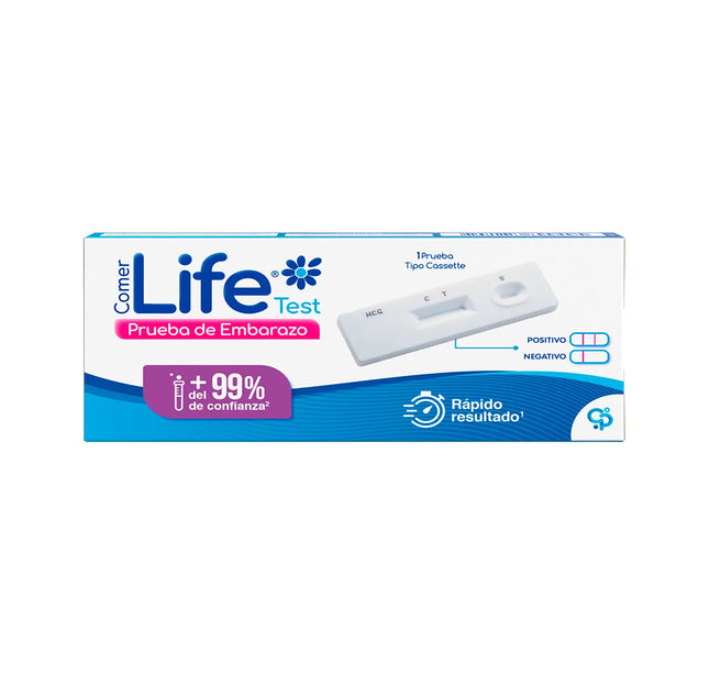 Prueba Embarazo Comerlife Test Tipo Cassette