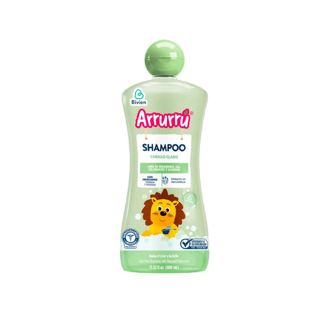 Champoo Arrurru Cabello Claro Manzan 400 Ml