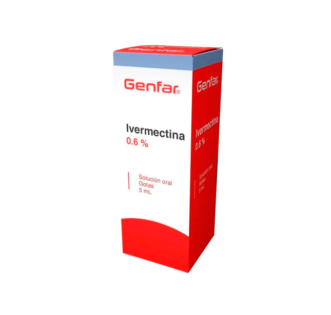 Ivermectina 0.6% Solucion Oral 5 Ml Gf