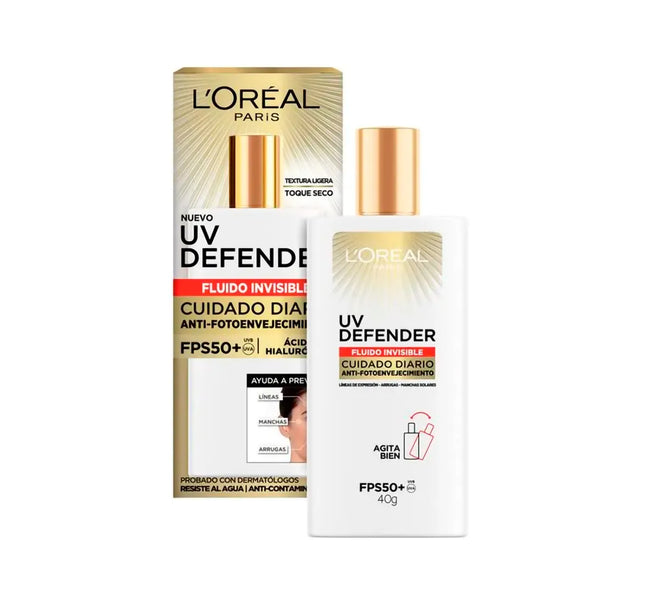 Protector Solar UV Defender Fluido Invisible Spf50+ 40G