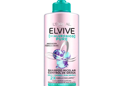 Champoo Elvive Hidra Hialuronico Pure 300 Ml