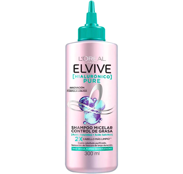 Champoo Elvive Hidra Hialuronico Pure 300 Ml