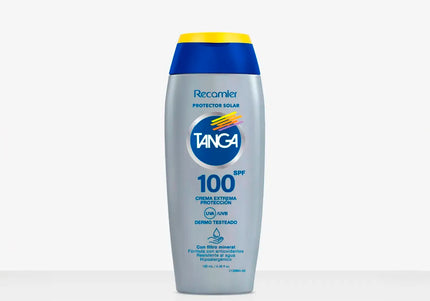 Bloqueador Tanga Spf 100 Adultos Crema 130 Ml