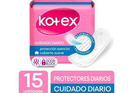 Protector Kotex Ph Duo Ajustable 15 Und