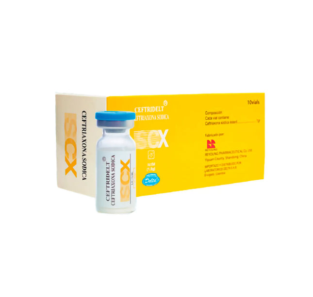 Ceftriaxona Ceftridelt 10 Amp