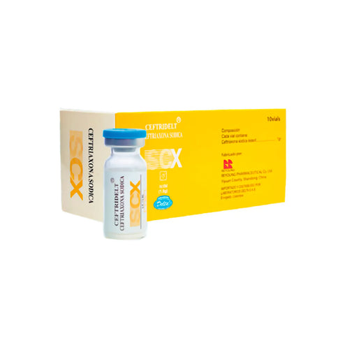 Ceftriaxona Ceftridelt 10 Amp