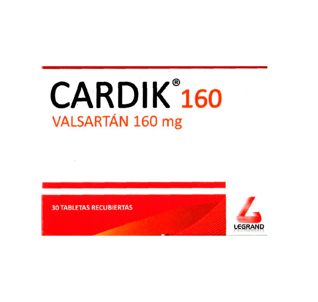 Cardik 160 Mg 30 Tabletas