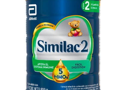 Similac 2 5Hmos Tarro 800 Gr