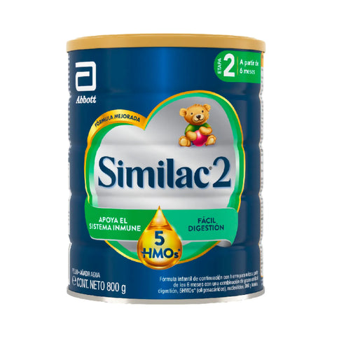 Similac 2 5Hmos Tarro 800 Gr