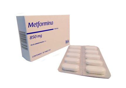 Metformina 850 Mg 30 Tabs