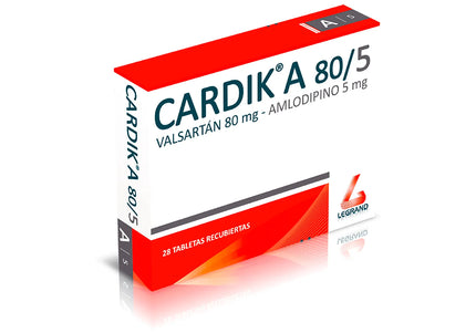 Cardik A 80Mg/5Mg 30 Tabletas