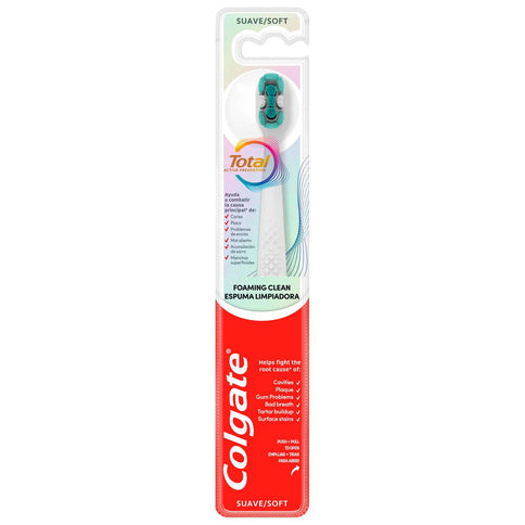 Cepillo Colgate Total Limpie Espum Suave