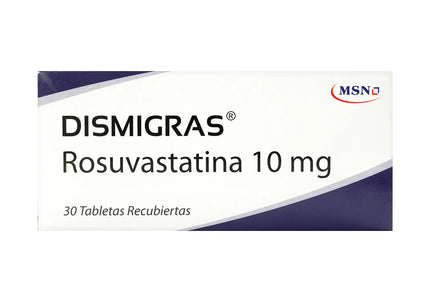 Dismigras 10 Mg 30 Tabletas