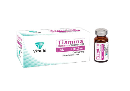 Tiamina Vitamina B1 100 Mg/Ml 1 Vial