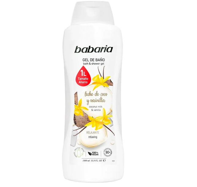 Gel De Bano Coco-Vainilla Babaria 1000Ml