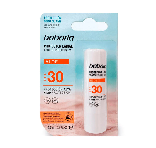 Protector Labial Babaria Aloe Spf30 5.7 Ml