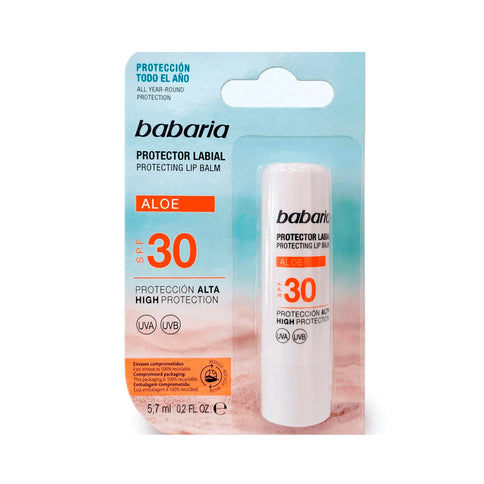 Protector Labial Babaria Aloe Spf30 5.7 Ml