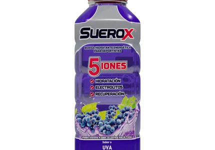 Suerox Bebida Hidratante Energética Uva 630 Ml