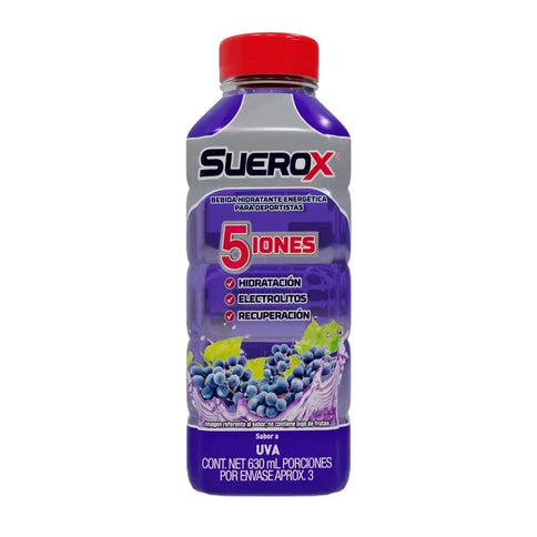 Suerox Bebida Hidratante Energética Uva 630 Ml