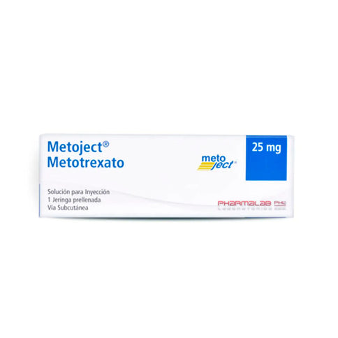 Metoject 25Mg Solucion Inyectable 1 Jeringa