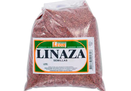 Linaza En Pepa 500 Gr Leon