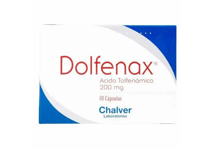 Dolfenax 200 Mg 10 Capsulas