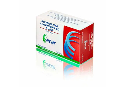Piridoxina Clorhidrato 50 Mg 100 Tbs Ecar