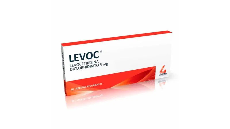 Levoc 5 Mg 10 Tabletas