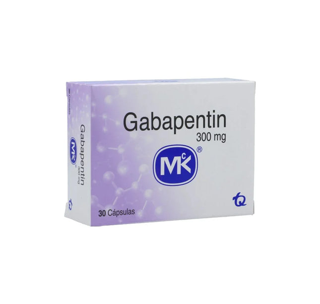 Gabapentin 300 Mg 30 Capsulas Mkp14310