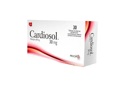 Cardiosol 30 Mg 30 Tbs