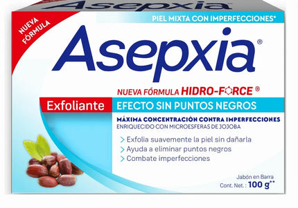 Jabón Asepxia Exfoliante 100 Gr