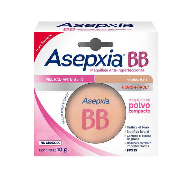 Polvo Compacto Asepxia Bb Natural