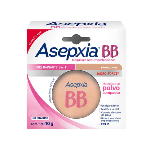 Polvo Compacto Asepxia Bb Natural