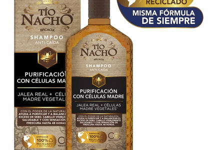 Champoo Tio Nacho Purificación Células Madre 415Ml