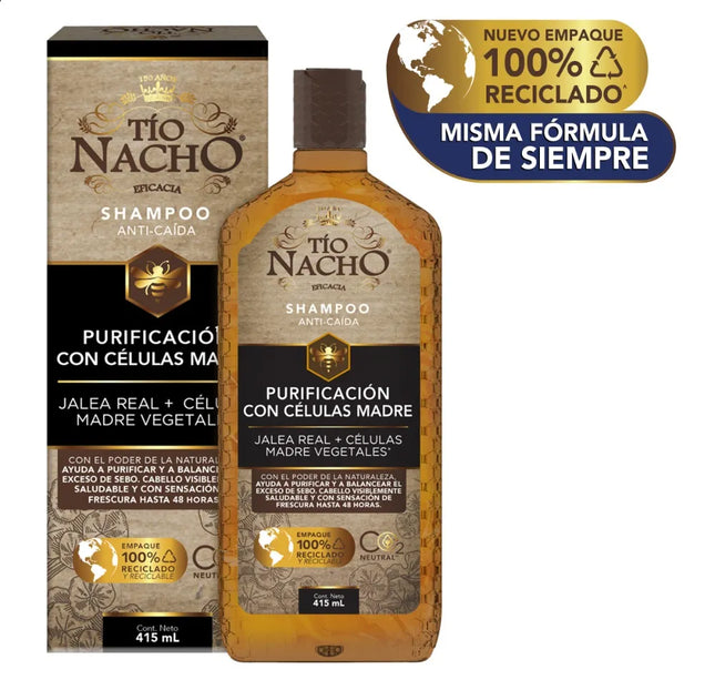 Champoo Tio Nacho Purificación Células Madre 415Ml