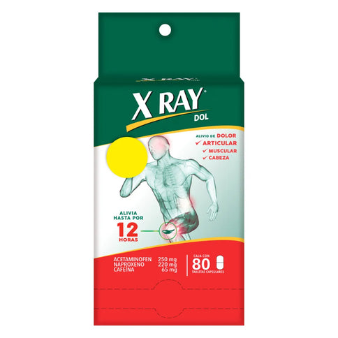 X Ray Dol 80 Tabletas