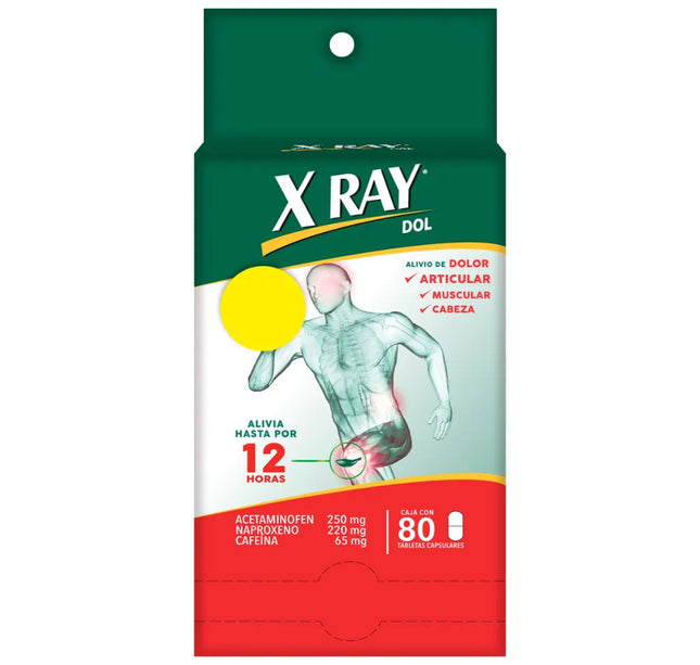 X Ray Dol 12 Tabletas