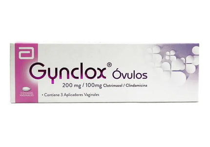 Gynclox 3 Tabletas Vaginales