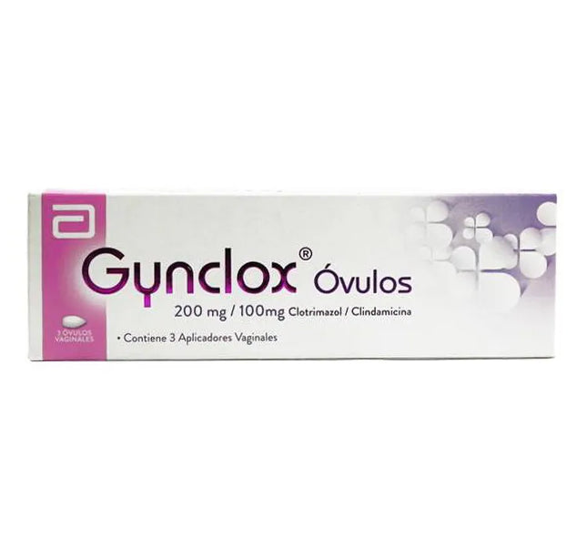 Gynclox 3 Tabletas Vaginales