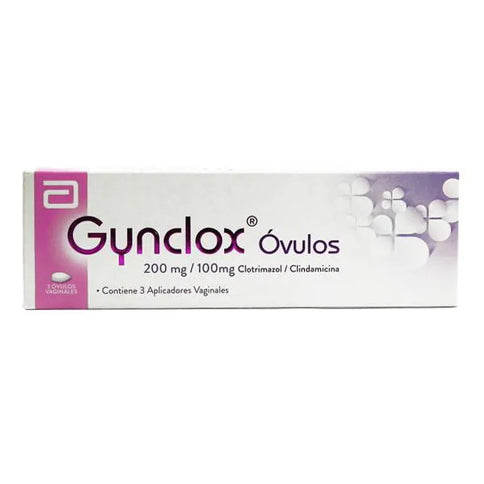 Gynclox 3 Tabletas Vaginales