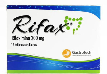 Rifax 200 Mg 12 Tabletas