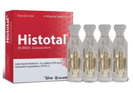 Histotal 25.000 Ui 4 Amp. Bebibles