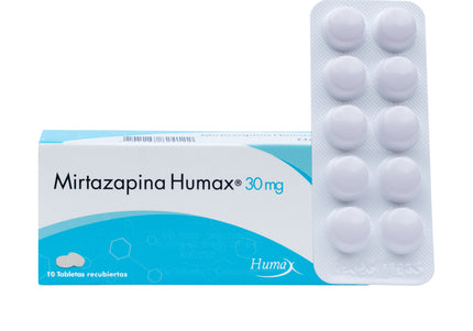 Mirtazapina 30 Mg 10 Tbs Humax