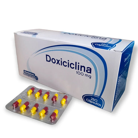 Doxiciclina 100 Mg 250 Cap Coa