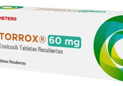 Torrox Etoricoxb 60 Mg 10 Tabletas