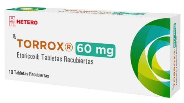 Torrox Etoricoxb 60 Mg 10 Tabletas