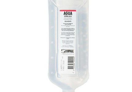 Agua Destilada Corpaul 500 Ml