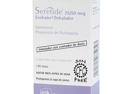Seretide 25/50M 120 Dosis