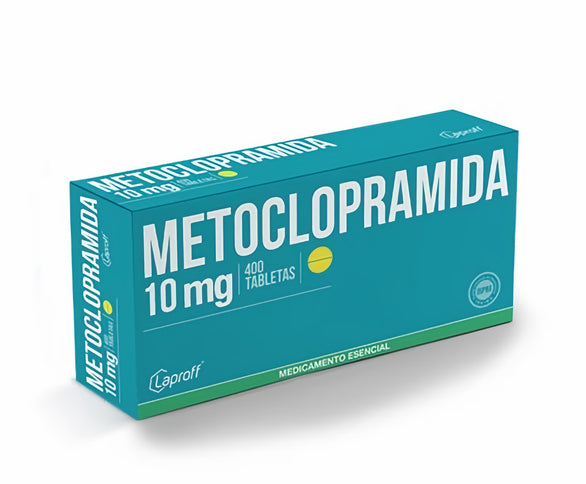 Metoclopramida 10 Mg 400 Tabletas