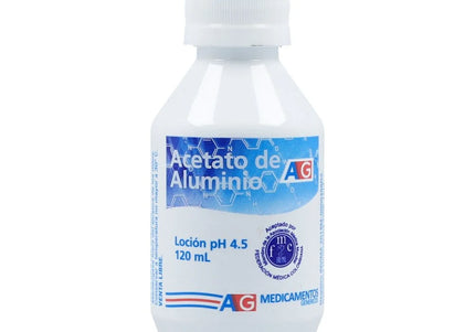 Acetato De Aluminio 120 Ml Ag